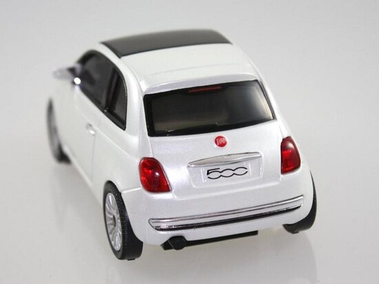 Aanbieding 4 / USB Mouse Fiat 500 NEW (wit)